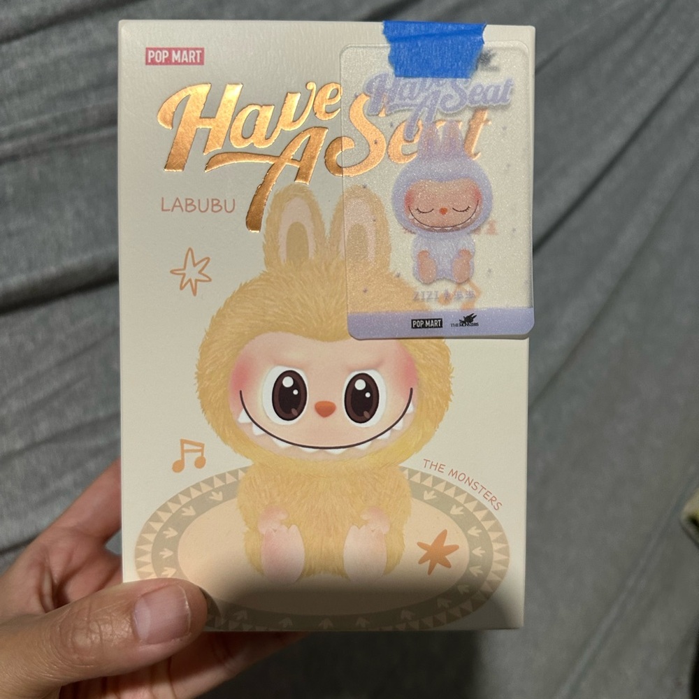 Pop Mart Labubu Yellow Plush Toy